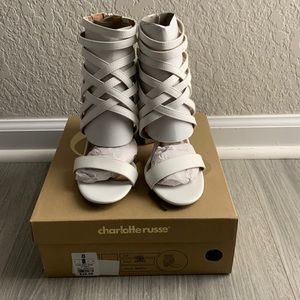 NEW with Box Charlotte Russe high heels size, 8